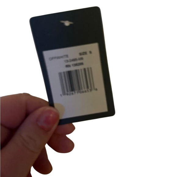 Lysse knit cream denim pants NWT size small - Picture 3 of 4